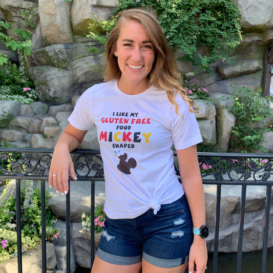 Gluten Free Food Mickey Shaped Tee